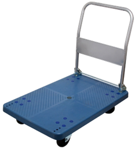 Commercial Products Convertible Folding Utility Dolly/Cart/Platform Truck with wheels, 400 lbs Capacity, for Moving/Warehouse/Office