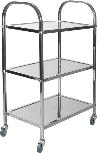 Stainless Steel Hotpot Trolley(square Tube)