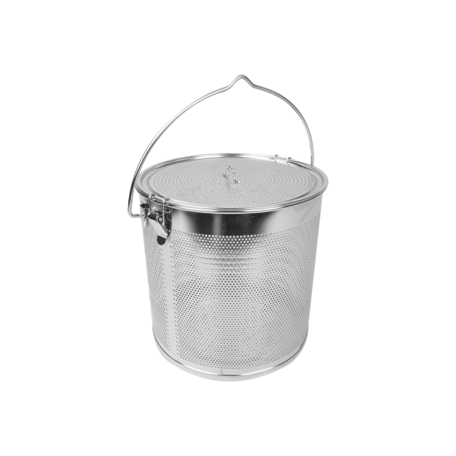 Hand-Held Stainless Steel Soup Basket