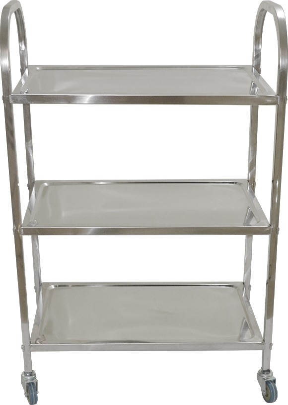 Stainless Steel Hotpot Trolley(square Tube)